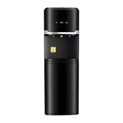 5 Gallon Top Loading Water Cooler Dispenser Hot and Cold Water Cooler Drink Dispenser 3 Temperature Settings 110V Beverage...