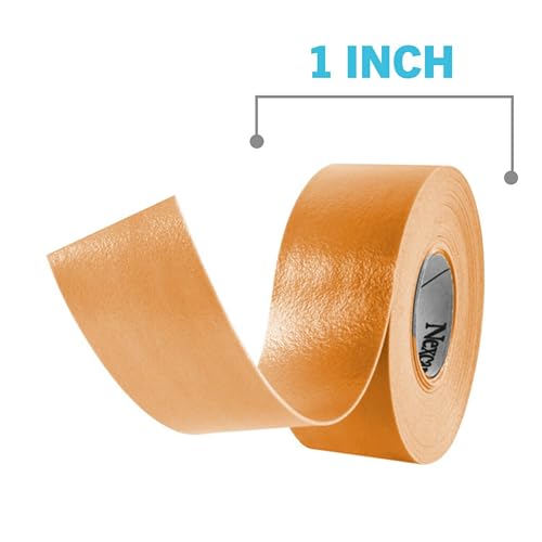 Nexcare Absolute Waterproof Tape, Flexible Foam Medical Tape, Secures Dressing and Keeps Wounds Dry - 1 In x 5 Yds, 6 Roll...