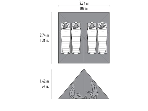 MSR Front Range 4-Person Ultralight Tarp Shelter