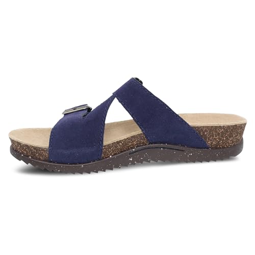 Dansko Dayna Double Buckle, Slip-On Sandal for Women - Cushioned Cork Midsole for Comfort and Shock Absorption - Vibram EC...