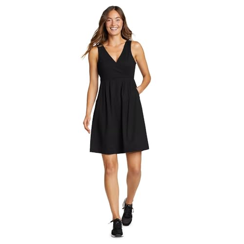 Eddie Bauer Women's Aster Crossover Dress - Solid