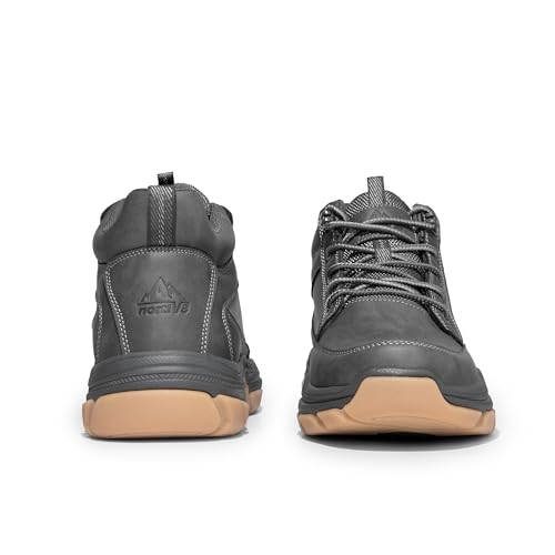 NORTIV 8 Men's Hiking Boots Lightweight Fashion Casual Chukka Ankle Boots Elevation