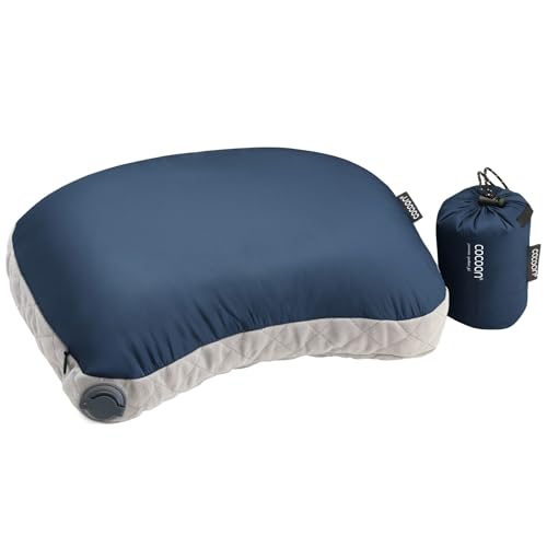 COCOON- Premium - Ultralight Inflatable AirCore Shaped Pillow - Washable Travel Air Pillows for Camping, Hiking, Backpacki...