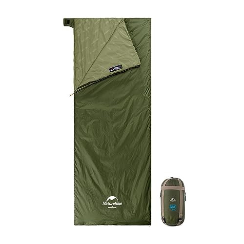 Naturehike Ultralight Sleeping Bag - Envelope Lightweight Portable, Waterproof, Comfort with Compression Sack - Great for ...