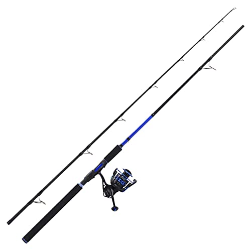 KastKing Centron Fishing Rod and Reel Combo, Spinning & Baitcasting Combos, IM6 Graphite 2Pc Blanks, Stainless Steel Guides with Ceramic Rings, Contoured EVA Handles & Fighting Butt