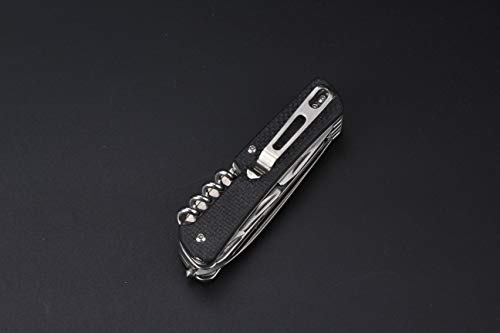 Ruike Small Camping Knife Lightweight Folding EDC Survival Utility Knives Grade Tactical Pocket Knife with Clip Mens Women...
