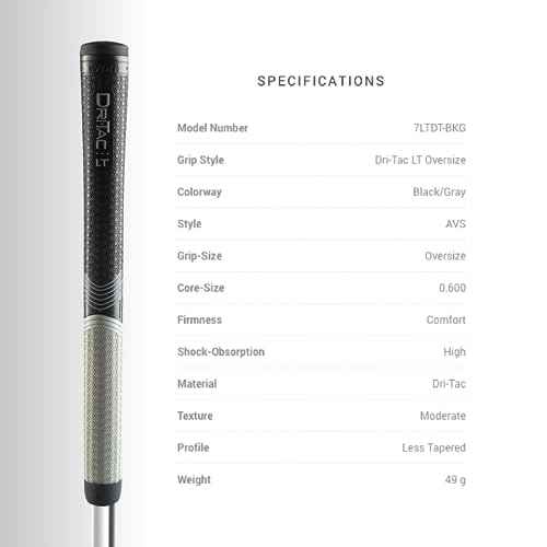 Winn Dri-Tac LT Oversize Golf Grip