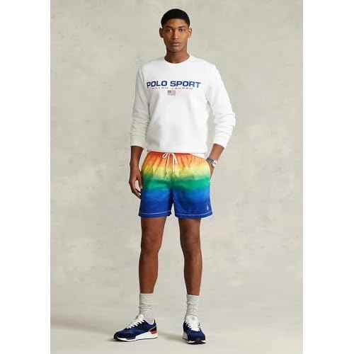 Polo Ralph Lauren Men's Stretch Poly Traveler 6" Swim Trunks