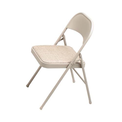 MECO Sudden Comfort 5 Piece 34 x 34 Inch Square Folding Dining Card Table with 4 Padded Folding Chairs Furniture Set for G...