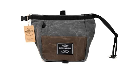 STATIC Waxed Canvas Chalk Bucket | GUNPOWDER