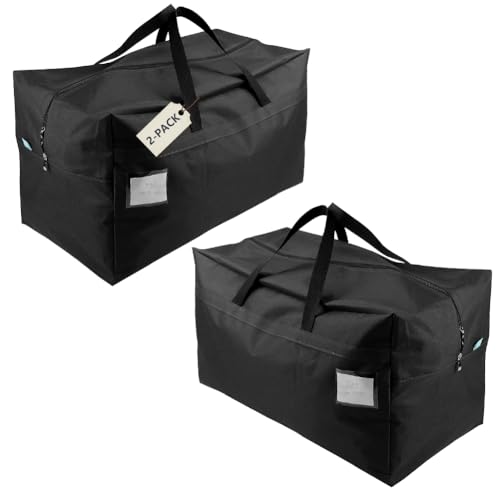 iwill CREATE PRO Pack of 2, 100L Large Size Ornament Festival Decoration Storage Bags, Good for Gift Wrapped Items, Moving...