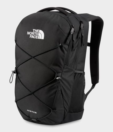 The North Face Jester Everyday Laptop Backpack - Commuter Daypack, Water Repellent, 16" Laptop Sleeve, TNF Black-NPF, One ...
