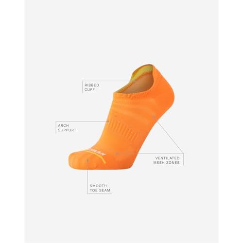 Cole Haan Men's Performance No Show Athletic Socks (6 Pairs)