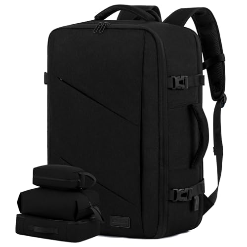 LOVEVOOK Carry on Travel Backpack, Large 40L for Men & Women Flight Approved with USB Charging Port&3 Packing Cubes, Large...