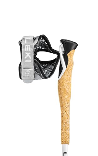 LEKI Cross Trail FX Superlite Trekking Poles - Foldable Collapsible Carbon Lightweight Poles for Hiking & Trail Running
