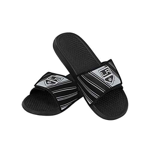 FOCO Men's NHL Team Logo Sport Shower Legacy Slide Flip Flop Sandals