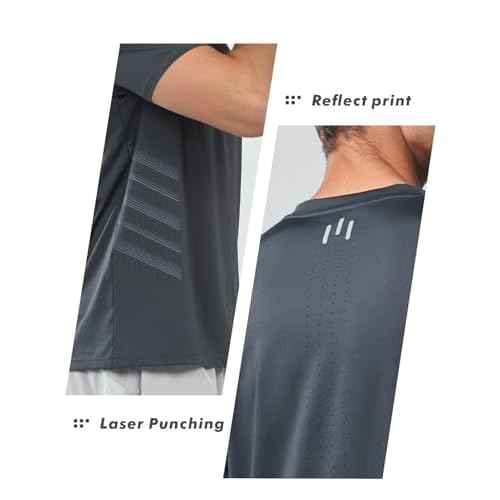 NORTHYARD Breathable 2.0¢â Men's Athletic Workout T-Shirt