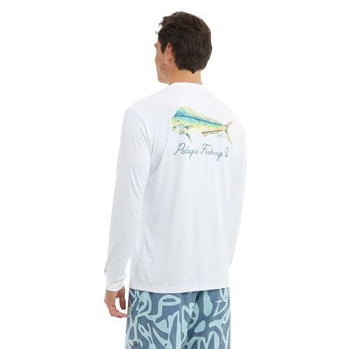 PELAGIC Apparel Men's Aquatek Goione Mahi Fishing Shirt