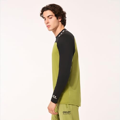 Oakley Men's Free Ride Recycled Long Sleeve Jersey Tee