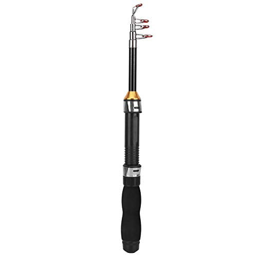 Fishing Rod, Universal Mini Small Sea Pole Portable Short Pole Ice Fishing Rod Mini Pocket Sea Fishing Tools for Ice Fly F...