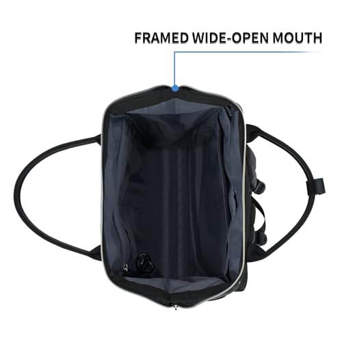 KROSER Laptop Backpack 17" Stylish Backpack Water Repellent College Casual Daypack with USB Port Travel Business Work Bag ...