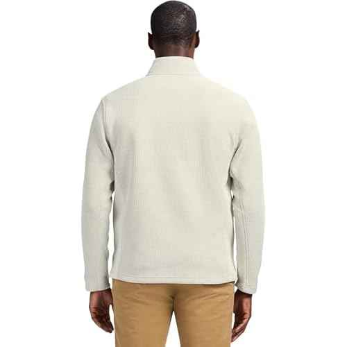 IZOD Mens Shaker Fleece Full Zip Jacket