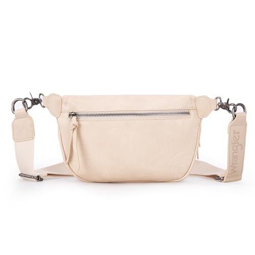 Wrangler Crossbody Bags for Women Large Fanny Packs Bum Bag Travel Belt Bags Sling Purse