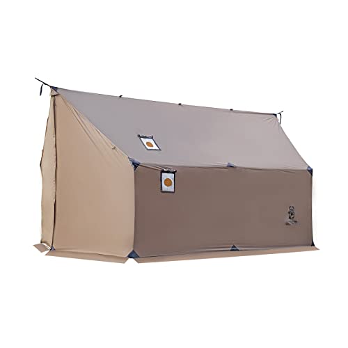 OneTigris TEGIMEN Hammock Hot Tent with Stove Jack - Spacious, Versatile Wall Tent with Snow Skirt - 3000mm Waterproof