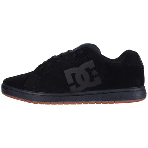 DC Men's Gaveler Skate Shoe, 10 Black