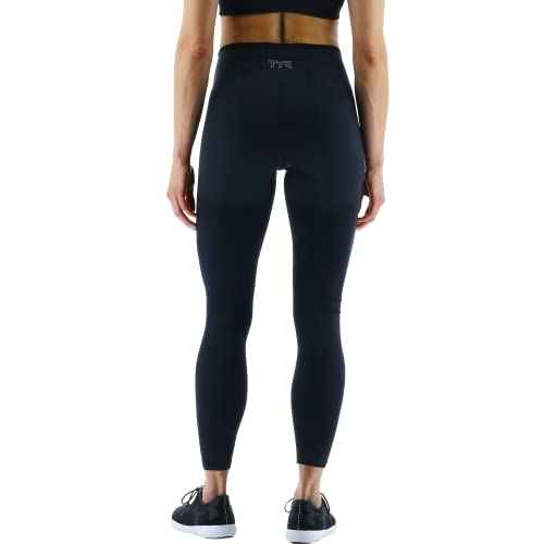 TYR Women's High-Rise Cropped Athletic Performance Workout Leggings