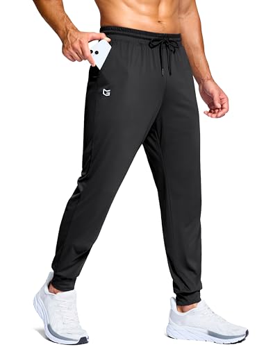 G Gradual Men's Joggers Lightweight Athletic Workout Pants with Pockets Stretch Track Running Sweatpants for Men Gym Sports