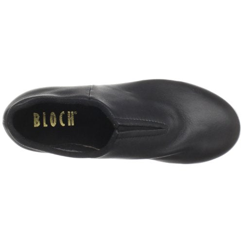 Bloch girls Tap-flex Slip on dance shoes, Black, 11.5 Little Kid US