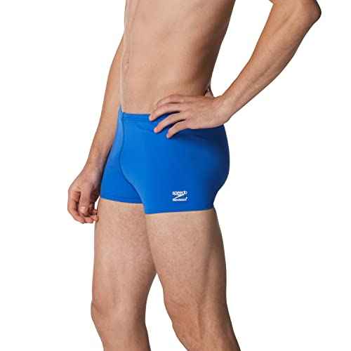 Speedo Mens Swimsuit Square Leg Endurance+ Solid
