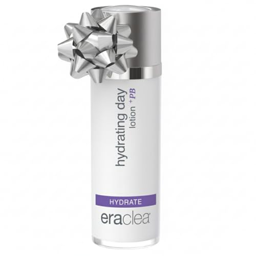 eraclea Hydrating Day Lotion +PB, Anti-Aging Probiotic Moisturizer with Hyaluronic Acid, Argireline, Peptides, Aloe & Jojoba Oil, Nourishing Face Cream for All Skin Types (1 fl oz)