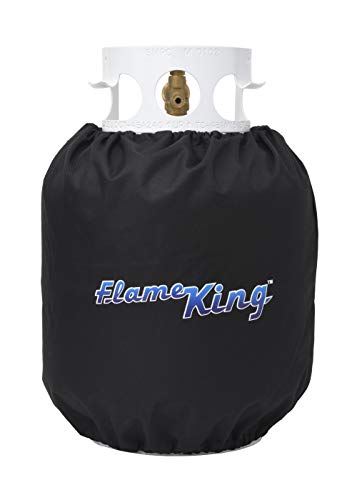 Flame King 20 lb Propane Tank Cylinder Bundle with Cover