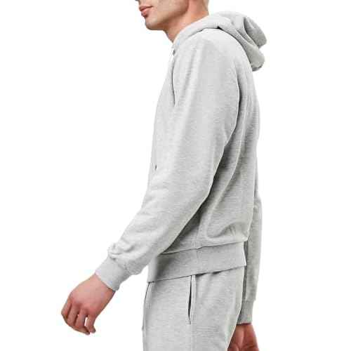 Forever 21 Men's Basic Heathered Drawstring Hoodie