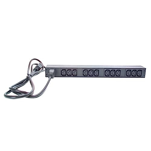 Apc Ap9565 Rack Pdu/Basic/1U/16A/208/230V Surge Protector, Black, Model: 2701928