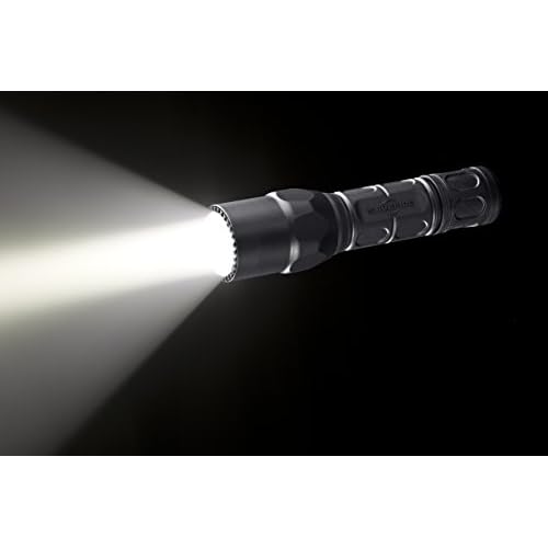 SureFire G2X Pro Dual-Output LED Flashlight with click switch, Black