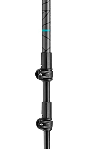 LEKI Makalu Lite AS Trekking Poles - Aluminum Collapsible Lightweight Walking Poles for Hiking