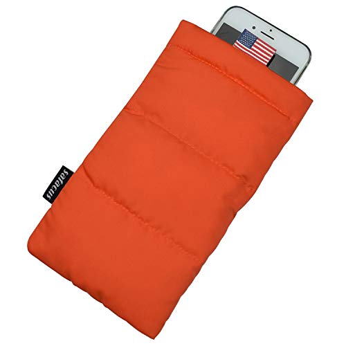 SAFACUS Thermal Phone Case Prevent OVERHEATING in The Sun, Cellphone Pouch for Camping Prevents Freezing, Extends Battery ...