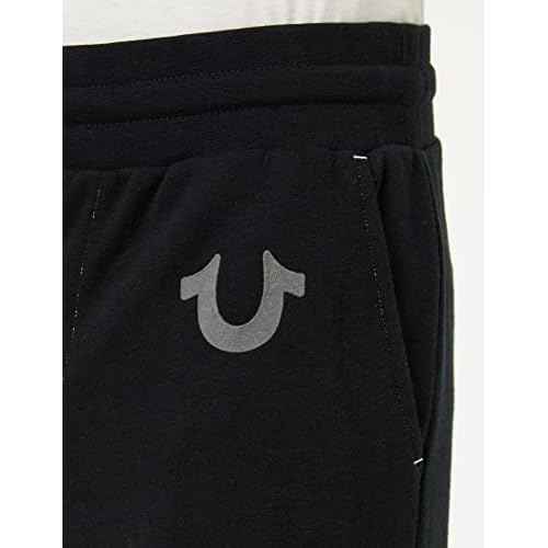 True Religion Men¡¯s Classic Logo Jogger Sweatpants ? Soft Men¡¯s Joggers with Pockets, Comfortable Sweat Pants