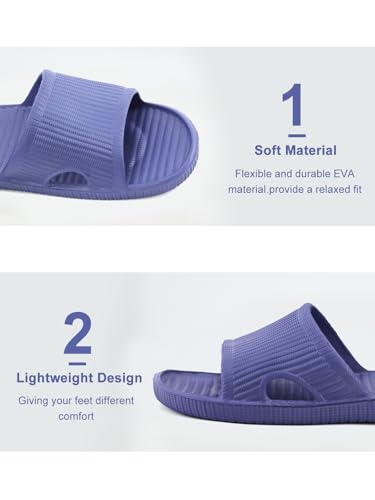 Slippers for Women and Men Shower Slippers Summer Indoor and Outdoor Sandals