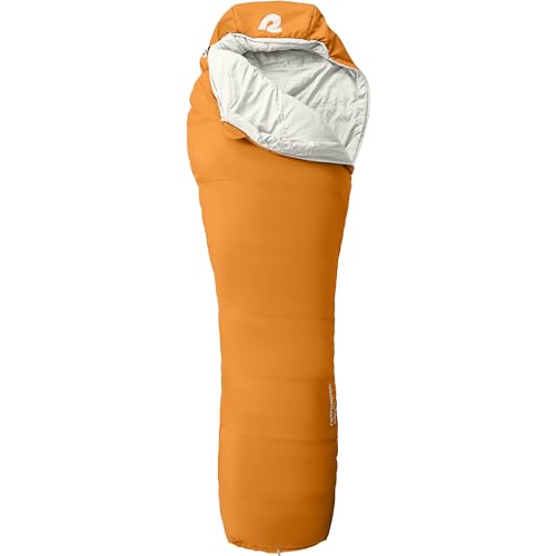 Retrospec Dream Mummy Sleeping Bag - 5, 15, & 30¡ÆF Cold Weather Camping & Travel Essential Gear with Water - Resistant Shell & Synthetic Fill - Zippered Pocket & Stuff Sack