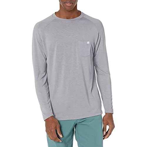 HUK Men's Waypoint Long Sleeve Performance T-Shirt +50 UPF