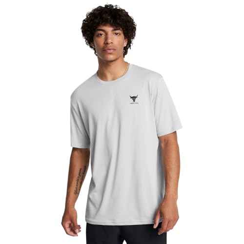 Under Armour Mens Project Rock Simple Branded Short Sleeve T Shirt