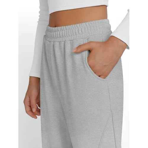 Trendy Queen Women's Wide Leg Sweatpants Baggy Y2K High Waisted Joggers Fall Fashion Clothes with Pockets 2025