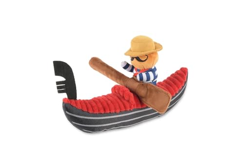 P.L.A.Y. PET LIFESTYLE AND YOU P.L.A.Y. Cute Plush Dog Toys - Totally Touristy Landmark Themed Durable Squeaker Chew Toy, ...