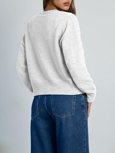 Trendy Queen Cropped Cardigan Sweaters for Women Lightweight Y2k Fall Outfits Spring Fashion Clothes 2026
