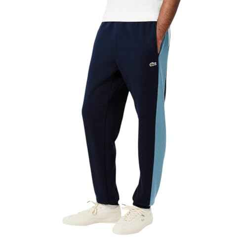 Lacoste Men's Tapered Fit Colorblock Trackpants