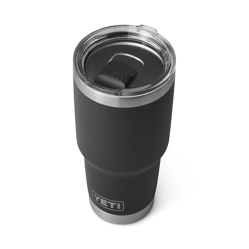 YETI Rambler 30 oz Stainless Steel Vacuum Insulated Tumbler w/MagSlider Lid, Black